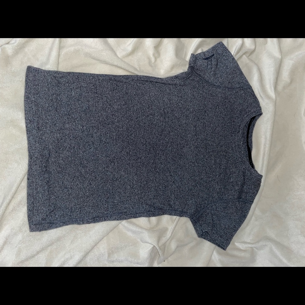 Fitted, stretchy, Calvin Klein top
